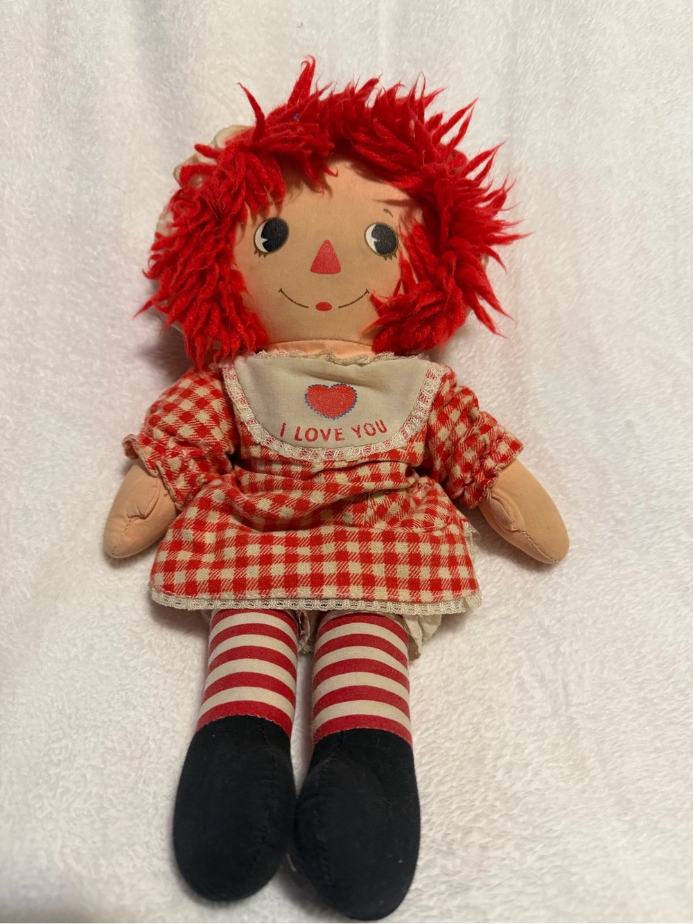 Vintage 1970s Knickerbocker Raggedy Ann Doll